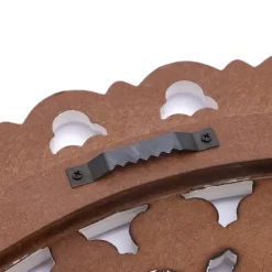 LuxenHome White Wood Flower 23.86" Round Wall Decor Home Decor Interior Design 14 LuxenHome White Wood Flower 23.86" Round Wall Decor Home Decor Interior Design -Household Improvement Store GUEST 38a7e5e5 f067 413c a925 f1cbea0837ab