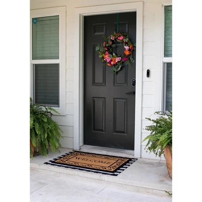 BirdRock Home Layered Welcome Mat With Vinyl Backing For Door Entryway 30 X 42 4 BirdRock Home Layered Welcome Mat With Vinyl Backing For Door Entryway 30 X 42 - Image 2