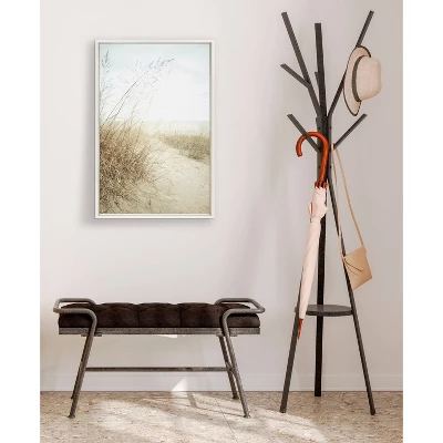 23" X 33" Sylvie Beach Grasses By Emiko And Mark Franzen Framed Wall Canvas White - Kate & Laurel All Things Decor 9 23" X 33" Sylvie Beach Grasses By Emiko And Mark Franzen Framed Wall Canvas White - Kate & Laurel All Things Decor - Image 7