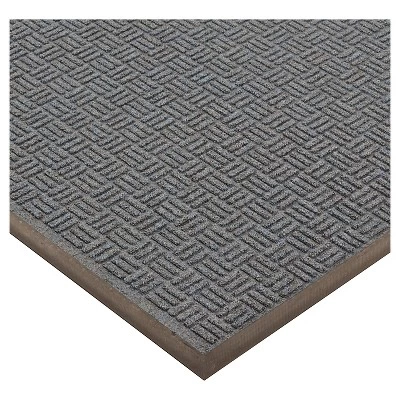 3'x4' Solid Doormat Blue/Black - HomeTrax 5 3'x4' Solid Doormat Blue/Black - HomeTrax - Image 3