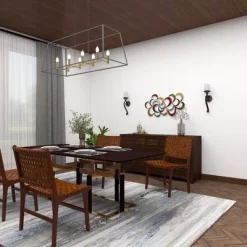 Metal Abstract Scalloped Wall Decor - Olivia & May -Household Improvement Store GUEST 408e7e24 b33a 462b 8eb6 dc7b1c3ff95b