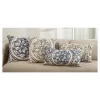 14"x23" Oversize Montpellier Floral Design Lumbar Throw Pillow Gray - Saro Lifestyle -Household Improvement Store GUEST 417ca1f9 1bb1 497b 9533 e5404faa7f3f