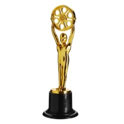Juvale Pack Of 12 Mini Award Trophies - Plastic Movie Film Buff Trophy - Trophies For Kids - Great For Teachers, Gold, Black -Household Improvement Store GUEST 42c88a59 d81f 4312 9f55 4c4d8b024023