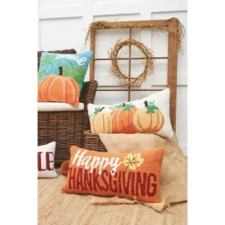C&F Home Pumpkin Trio Hooked Throw Pillow -Household Improvement Store GUEST 42f6fc14 336f 42ec 98f7 6ce99a10fa93