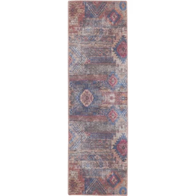 Nicole Curtis Machine Washable Distressed Southwestern Indoor Rug 16 Nicole Curtis Machine Washable Distressed Southwestern Indoor Rug - Image 14