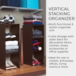 ClosetMaid 895600 Decorative Home Stackable 2-Cube Organizer Storage 31-Inch, Espresso (2 Pack) 9 ClosetMaid 895600 Decorative Home Stackable 2-Cube Organizer Storage 31-Inch, Espresso (2 Pack) -Household Improvement Store GUEST 43b9a45a cf4b 426d bb7f 9f6ce53cdd32
