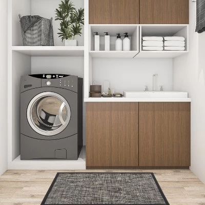 World Rug Gallery Basketweave Textline Anti-Fatigue Standing Mat 8 World Rug Gallery Basketweave Textline Anti-Fatigue Standing Mat - Image 6