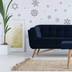 Glitter Snowflakes Peel And Stick Wall Decal Gray - RoomMates 7 Glitter Snowflakes Peel And Stick Wall Decal Gray - RoomMates -Household Improvement Store GUEST 464fabe9 2273 4e61 873e 40d7c2ae4a2a