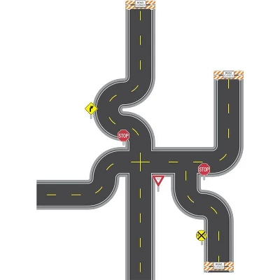 Build A Road Peel And Stick Wall Decal - RoomMates 5 Build A Road Peel And Stick Wall Decal - RoomMates - Image 3