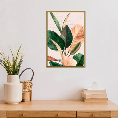 16" X 23" Thine I By Eva Watts Framed Canvas Wall Art - Amanti Art 5 16" X 23" Thine I By Eva Watts Framed Canvas Wall Art - Amanti Art - Image 3