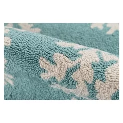 Veranda Clayton Damask Hooked Accent Rug - Momeni