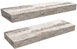 Sorbus Rustic Wood Coastal Beach Style Hanging Rectangle Wall Shelves 19 Sorbus Rustic Wood Coastal Beach Style Hanging Rectangle Wall Shelves -Household Improvement Store GUEST 4a11ffac 1e6f 4377 b035 e2b8c5b30c70