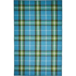 Crosby Transitional Plaid Area Rug