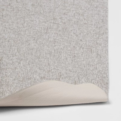 60" X 20" Basketweave Comfort Runner Mat Gray - Threshold™ 5 60" X 20" Basketweave Comfort Runner Mat Gray - Threshold™ - Image 3