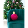 Shiraleah Pink Sparkle Christmas Ornament Bauble Pillow, Medium -Household Improvement Store GUEST 4d45efea 9737 4d4f 8a24 8f2c12d5f469