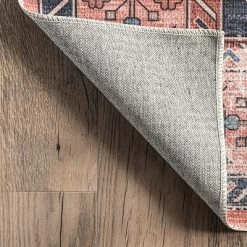 NuLOOM Medallion Bordered Machine Washable Area Rug -Household Improvement Store GUEST 4e6f0606 7421 4b45 a865 3ae401f399c3