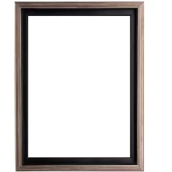 Creative Mark Illusions Frame Antique Silver Top And Sides .75" Deep 10X10"