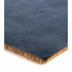 Shiraleah "Welcome" Blue Floral Doormat -Household Improvement Store GUEST 52efd6d5 defb 4af2 80f9 caef2b481c32