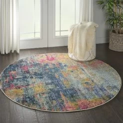 Nourison Celestial Abstract Contemporary Multicolor Indoor Rug -Household Improvement Store GUEST 52ffed2e 29aa 482b ad7a e5b54b392f99