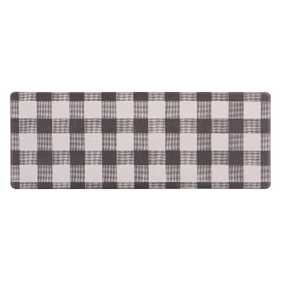 World Rug Gallery Checkered Plaid Anti-Fatigue Standing Mat 14 World Rug Gallery Checkered Plaid Anti-Fatigue Standing Mat - Image 12