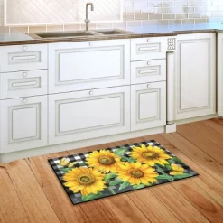 Briarwood Lane Checkered Sunflowers Summer Doormat Everyday Floral Indoor Outdoor 30" X 18" 7 Briarwood Lane Checkered Sunflowers Summer Doormat Everyday Floral Indoor Outdoor 30" X 18" -Household Improvement Store GUEST 543b5fa6 b2ce 4023 b49d 06c44b9ef0bf