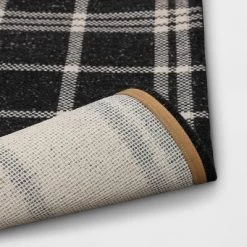 2'x3' Indoor/Outdoor Woven Tapestry Rug Black - Threshold™ 7 2'x3' Indoor/Outdoor Woven Tapestry Rug Black - Threshold™ -Household Improvement Store GUEST 54629686 3e3f 4e53 b498 53ba8d4eeb8d