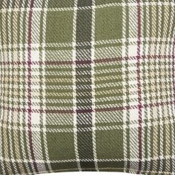 C&F Home 18" X 18" Dawson Green Plaid Spring Woven Throw Pillow -Household Improvement Store GUEST 55269554 fcdb 4e16 b4ff 7f7e3e68b677