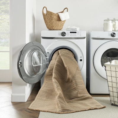 Nourison Washable Jute Non-Slip Modern Geometric Fringe Indoor Rug 9 Nourison Washable Jute Non-Slip Modern Geometric Fringe Indoor Rug - Image 7