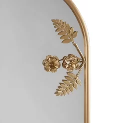 Adaline Arched Metal Floral Wall Mirror Gold - Madison Park 12 Adaline Arched Metal Floral Wall Mirror Gold - Madison Park -Household Improvement Store GUEST 5709be2e 7ec9 4cc1 984a 19b46a2bf779