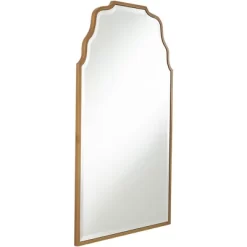 Noble Park Rectangular Vanity Decorative Wall Mirror Modern Beveled Waved Arched Lush Antique Gold Frame 26" Wide For Bathroom 13 Noble Park Rectangular Vanity Decorative Wall Mirror Modern Beveled Waved Arched Lush Antique Gold Frame 26" Wide For Bathroom -Household Improvement Store GUEST 59d44b6b 1d2b 4b4e 9278 775ec751767e