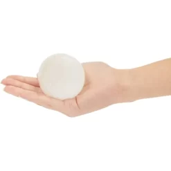 WellBrite 2 Piece Healing Crystal Ball, Selenite Sphere With Wood Stand, Home Décor -Household Improvement Store GUEST 5aeeb546 c498 4fba 87d1 cdbb450000d3