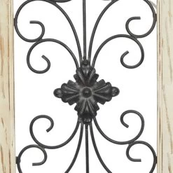 Set Of 2 Wood Scroll Arabesque Wall Decors Natural/Black - Olivia & May 12 Set Of 2 Wood Scroll Arabesque Wall Decors Natural/Black - Olivia & May -Household Improvement Store GUEST 5b9445f3 17dc 4be1 a6e0 76aa07ef754c