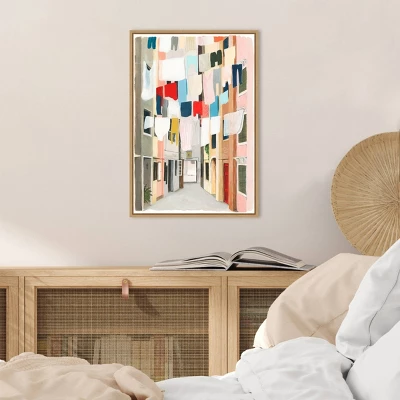 16" X 23" Laundry Day I By Grace Popp Framed Canvas Wall Art - Amanti Art 8 16" X 23" Laundry Day I By Grace Popp Framed Canvas Wall Art - Amanti Art - Image 6