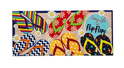 Evergreen Flag Sassafras Doormat Four Seasons Set Of 5 6 Evergreen Flag Sassafras Doormat Four Seasons Set Of 5 - Image 4