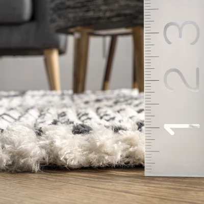 NuLOOM Tessa Soft Shag Fringe Area Rug 4 NuLOOM Tessa Soft Shag Fringe Area Rug - Image 2