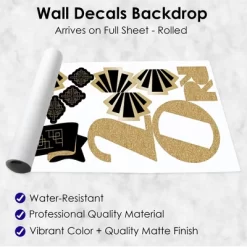 Big Dot Of Happiness Roaring 20’s - Peel And Stick 1920s Art Deco Jazz Party Decoration - Wall Decals Backdrop -Household Improvement Store GUEST 60ff05b8 68ab 42e1 9cd4 0fdd930f98e1