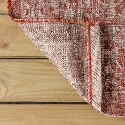 Tela Bohemian Inspired Textured Weave Floral Indoor/Outdoor Area Rug - JONATHAN Y -Household Improvement Store GUEST 63eb227a e455 4880 9e26 f098f911638e