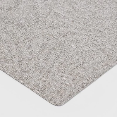 60" X 20" Basketweave Comfort Runner Mat Gray - Threshold™ 4 60" X 20" Basketweave Comfort Runner Mat Gray - Threshold™ - Image 2
