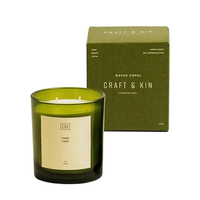 Craft & Kin Premium Aromatherapy Soy Green Candle 13 Craft & Kin Premium Aromatherapy Soy Green Candle - Image 11
