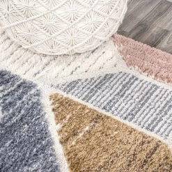 Aileen Geometric Scandi Colorblock Carved Area Rug - JONATHAN Y -Household Improvement Store GUEST 6624e6d8 ffd2 4ea7 8fe7 e541b1369182
