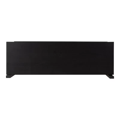 24" X 8" X 24" Meridien Wood Wall Shelf Black - Kate & Laurel All Things Decor 6 24" X 8" X 24" Meridien Wood Wall Shelf Black - Kate & Laurel All Things Decor - Image 4