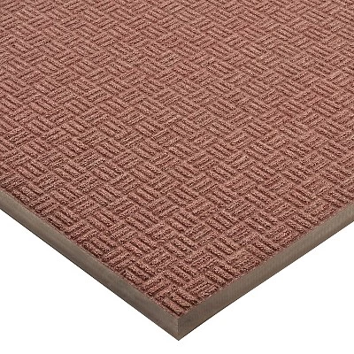 3'x5' Solid Doormat Burgundy - HomeTrax 6 3'x5' Solid Doormat Burgundy - HomeTrax - Image 4