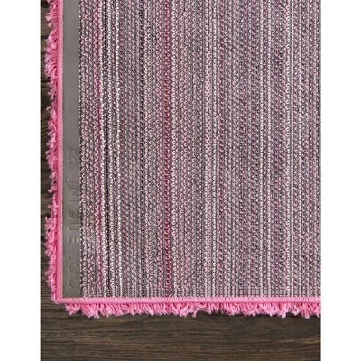 Unique Loom Solid Shag Area Rug 4 Unique Loom Solid Shag Area Rug - Image 2