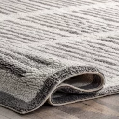 NuLOOM Tayshia Machine Washable Wool Modern Striped Area Rug 18 NuLOOM Tayshia Machine Washable Wool Modern Striped Area Rug -Household Improvement Store GUEST 68be72e2 e979 4de3 ac17 204b4eff0fbe