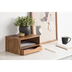 12.5" X 10" X 7" Hutton Floating Wall Shelf With Drawer - Kate & Laurel All Things Decor -Household Improvement Store GUEST 6ab31637 4e52 4214 b6d5 faba2952a0f9
