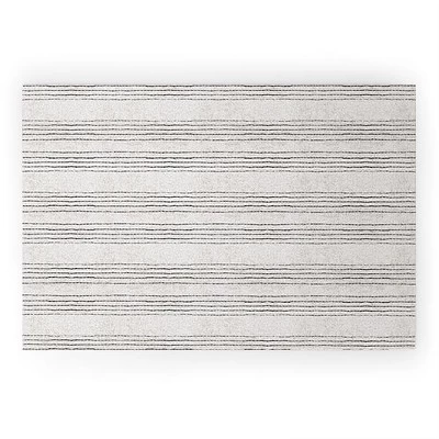 Holli Zollinger LINEN STRIPE RUSTIC Looped Vinyl Welcome Mat - Society6 8 Holli Zollinger LINEN STRIPE RUSTIC Looped Vinyl Welcome Mat - Society6 - Image 6