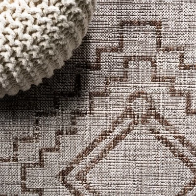 Marokko Diamond Medallion Indoor/Outdoor Area Rug - JONATHAN Y 4 Marokko Diamond Medallion Indoor/Outdoor Area Rug - JONATHAN Y - Image 2