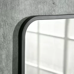 HOMCOM 34" X 21" Rectangle Modern Wall Mirror With Storage Shelf, Mirrors For Wall In Living Room, Bedroom, Black 10 HOMCOM 34" X 21" Rectangle Modern Wall Mirror With Storage Shelf, Mirrors For Wall In Living Room, Bedroom, Black -Household Improvement Store GUEST 6c6c05f7 bcb4 430a be39 d57ca01592cc