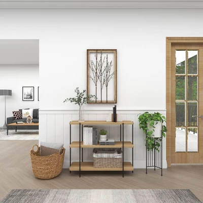 Contemporary Metal Nature Wall Decor Brown - Olivia & May 6 Contemporary Metal Nature Wall Decor Brown - Olivia & May - Image 4