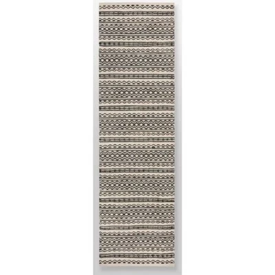 Norwalk Stripe Rug Black/White - Threshold™ 3 Norwalk Stripe Rug Black/White - Threshold™